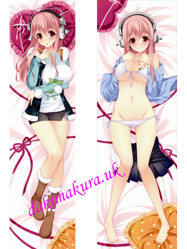 Super sonico Anime Dakimakura Japanese Love Body Pillow Cover