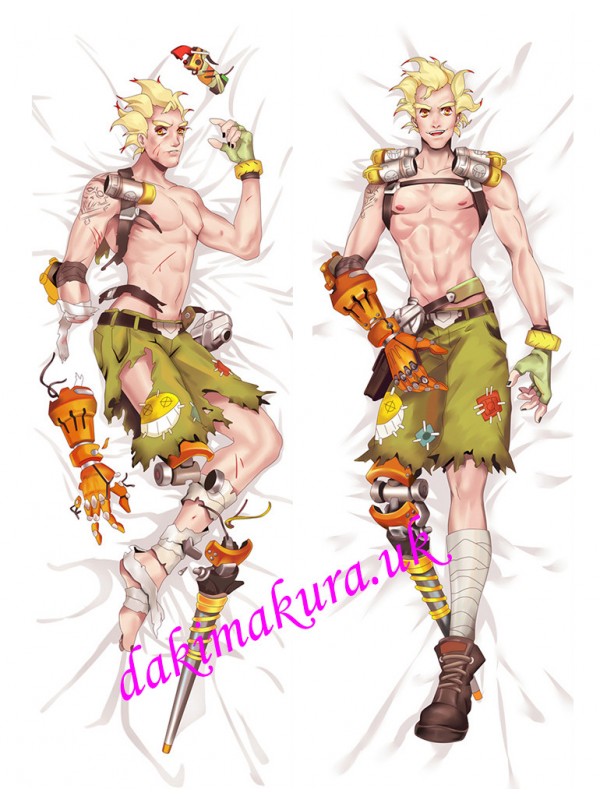 Junkrat - Overwatch Male Anime Dakimakura Japanese Hugging Body Pillow Cover