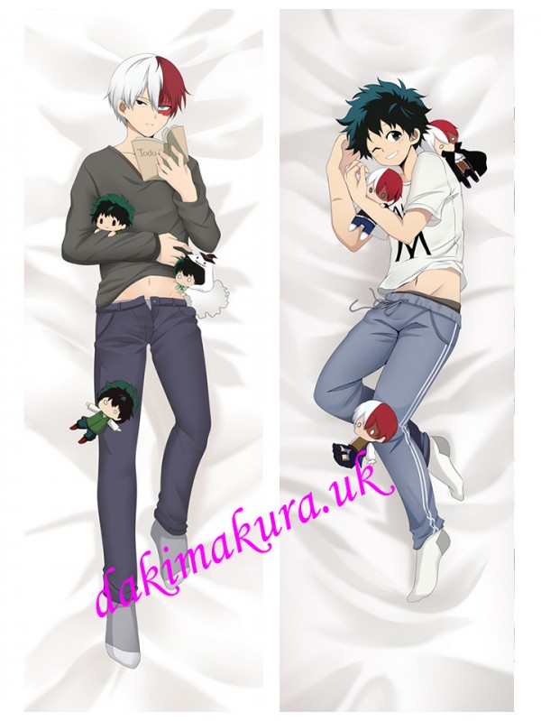 NEW SHOUTO TODOROKI AND IZUKU MIDORIYA - BOKU NO HERO ACADEMIA MALE ANIME DAKIMAKURA PILLOW COVER