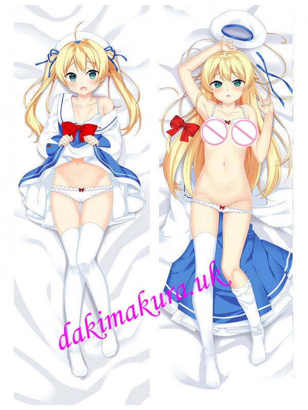 NEW YELLOW HAIR GIRL ANIME DAKIMAKURA JAPANESE HUGGING BODY PILLOW COVER