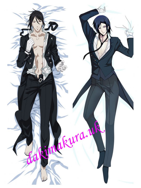 Sebastian Michaelis - Kuroshitsuji Male Anime Dakimakura Japanese Hugging Body Pillow Cover