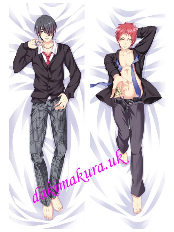 Tatsuya Himuro and Seijuro Akashi - Kuroko no Basket Male Anime Dakimakura Japanese Hugging Body Pillow Cover