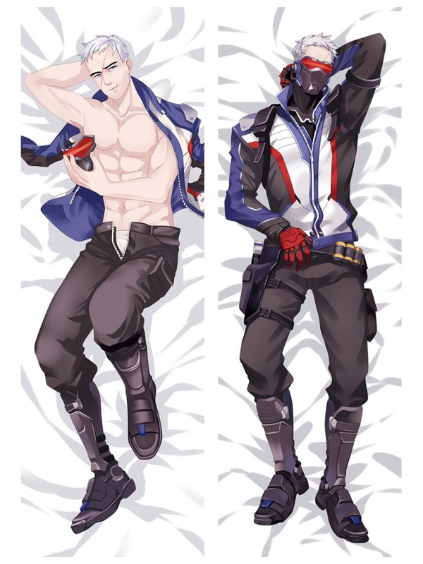 Soldier 76 - Overwatch Male Anime Dakimakura Japanese Hugging Body Pillow Covers