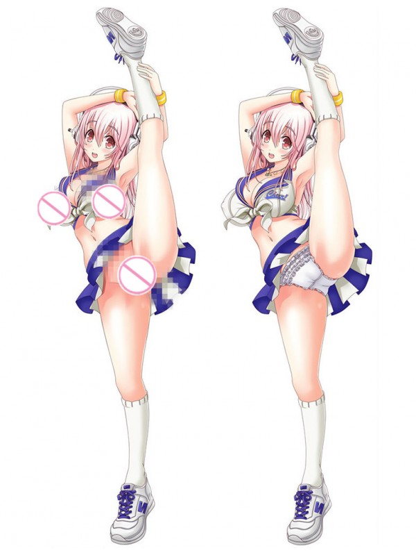 Super Sonico Anime Dakimakura Japanese Hugging Body PillowCase